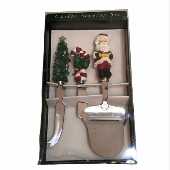 Christmas Cheese serving set - Picture 1 of 4